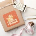 HARRY POTTER™ Dobby Free For Summer Square Sticker