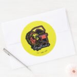 HARRY POTTER™ GRYFFINDOR™ Athletic Badge Classic Round Sticker
