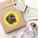 HARRY POTTER™ GRYFFINDOR™ Athletic Badge Classic Round Sticker