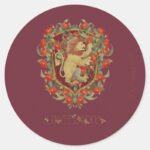 HARRY POTTER™ GRYFFINDOR™ Crest Classic Round Sticker