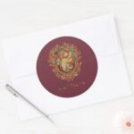 HARRY POTTER™ GRYFFINDOR™ Crest Classic Round Sticker