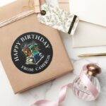 HARRY POTTER™ HOGWARTS™ Happy Birthday Classic Round Sticker