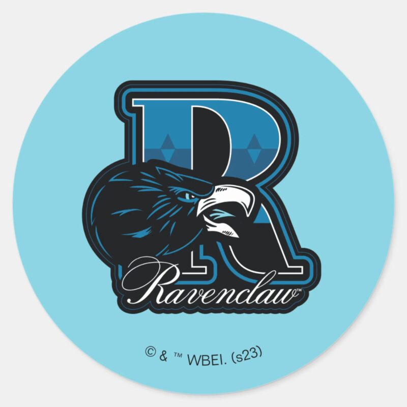 HARRY POTTER™ RAVENCLAW™ Athletic Badge Classic Round Sticker HARRY POTTER™ RAVENCLAW™ Athletic Badge Classic Round Sticker