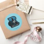 HARRY POTTER™ RAVENCLAW™ Athletic Badge Classic Round Sticker