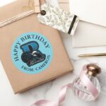 HARRY POTTER™ RAVENCLAW™ Happy Birthday Classic Round Sticker