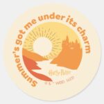HARRY POTTER™ Summer Magic HOGWARTS™ Castle Classic Round Sticker