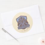 HARRY POTTER™ Summer Magic RAVENCLAW™ Crest Classic Round Sticker