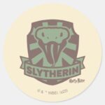 HARRY POTTER™ Summer Magic SLYTHERIN™ Crest Classic Round Sticker