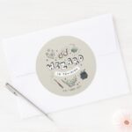 HARRY POTTER™ Wizard In Training Classic Round Sticker