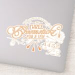 HOGSMEADE™ THE THREE BROOMSTICKS™ Pub Inn Sticker