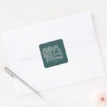 HOGWARTS™ Herbology Greenhouse Square Sticker