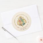 HOGWARTS™ School Of Witchcraft And Wizardry Classic Round Sticker