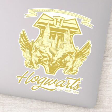 HOGWARTS™ Winged Shield Graphic Sticker