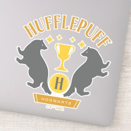 HUFFLEPUFF™ Badger And Cup House Pride Graphic Sticker