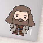 Hagrid Cartoon Character Art Sticker