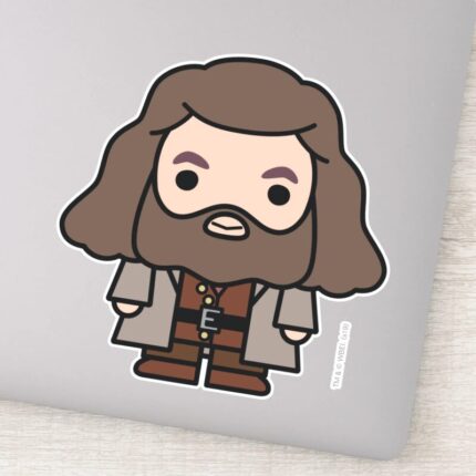 Hagrid Cartoon Character Art Sticker