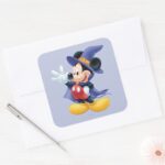 Halloween Mickey Mouse 2 Square Sticker