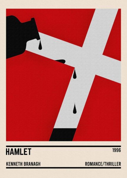 Hamlet Movie Minimalist Poster