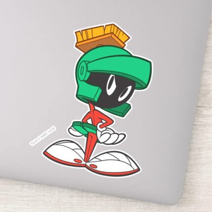 Hands On Hips MARVIN THE MARTIAN™ Sticker