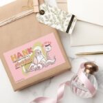 Hank Live In A Glass Box Alone Rectangular Sticker