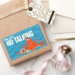 Hank New Rule.No Talking Rectangular Sticker