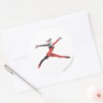 Harley Quinn 3 Classic Round Sticker