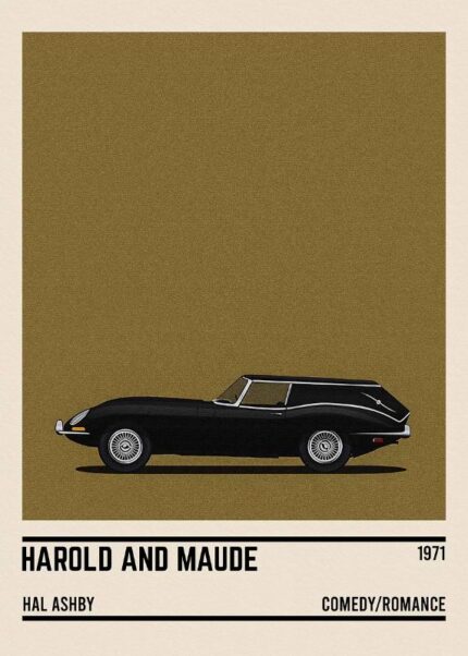 Harold And Maude Car Movie Poster