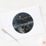 Harry Potter Castle Arrival At Hogwarts Classic Round Sticker