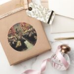 Harry Potter Castle The Great Hall Classic Round Sticker