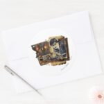 Harry Potter Collage 7 Classic Round Sticker