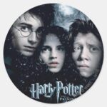 Harry Potter Movie Poster Classic Round Sticker