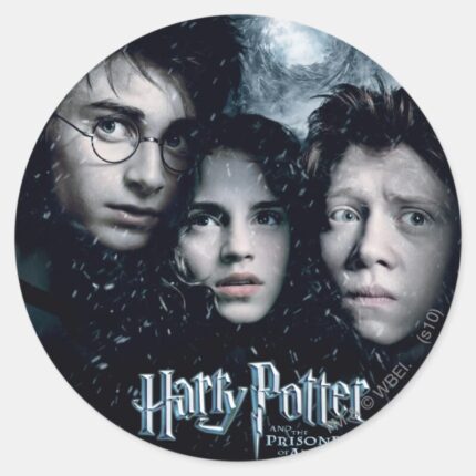 Harry Potter Movie Poster Classic Round Sticker