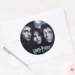 Harry Potter Movie Poster Classic Round Sticker
