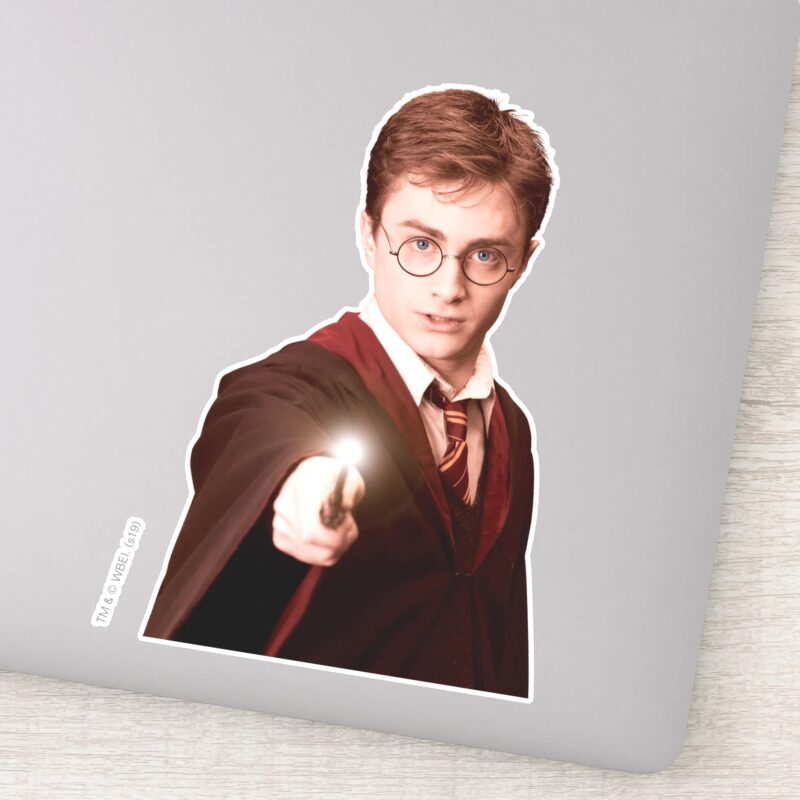 Harry Potter Points Wand Sticker Harry Potter Points Wand Sticker