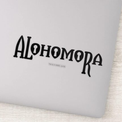 Harry Potter Spell Alohomora Sticker
