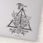 Harry Potter Spell DEATHLY HALLOWS Graphic Sticker