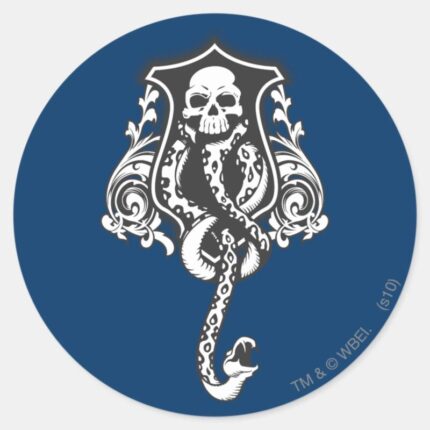 Harry Potter Spell Dark Mark Classic Round Sticker