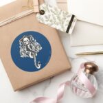 Harry Potter Spell Dark Mark Classic Round Sticker