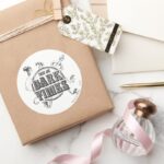 Harry Potter Spell Dark Times Classic Round Sticker