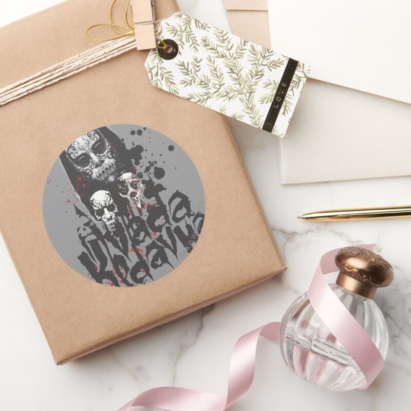 Harry Potter Spell Death Eater Avada Kedavra Classic Round Sticker