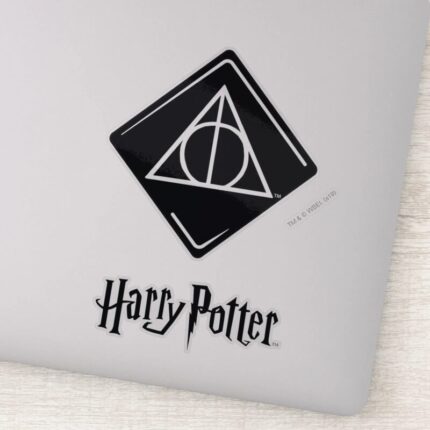 Harry Potter Spell Deathly Hallows Icon Sticker
