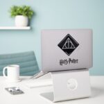 Harry Potter Spell Deathly Hallows Icon Sticker