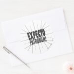 Harry Potter Spell EXPECTO PATRONUM™ Classic Round Sticker