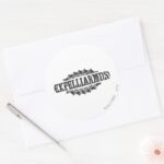 Harry Potter Spell Expelliarmus Classic Round Sticker