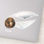 Harry Potter Spell Golden Snitch Sticker