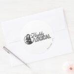 Harry Potter Spell Highly Logical Classic Round Sticker