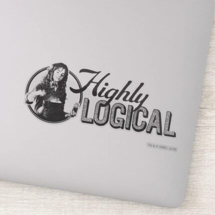 Harry Potter Spell Highly Logical Sticker