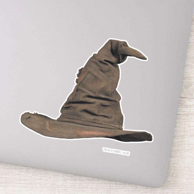 Harry Potter Spell Sorting Hat Sticker Harry Potter Spell Sorting Hat Sticker