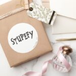 Harry Potter Spell Stupefy Stunning Spell Classic Round Sticker