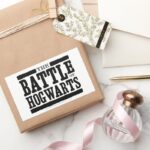 Harry Potter Spell The Battle Of Hogwarts Rectangular Sticker